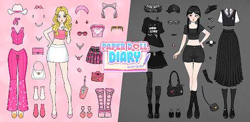 Paper Doll Diary: Dress Up DIY